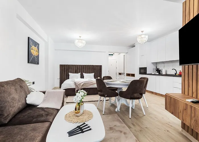 Soleil Sur Mer - Infinity Pool & Spa Resort Apartment Navodari